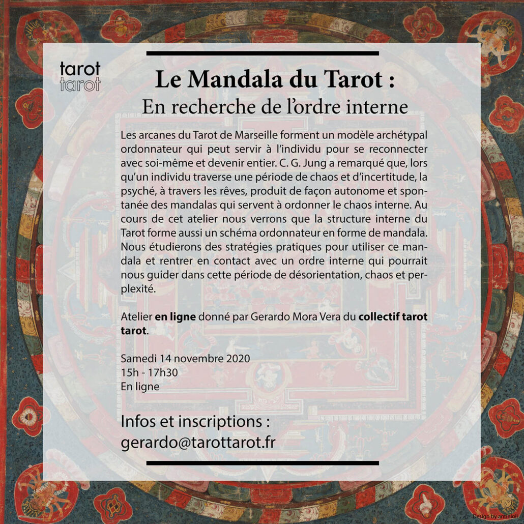 Lire la suite à propos de l’article Le Mandala du Tarot de Marseille – 14/11